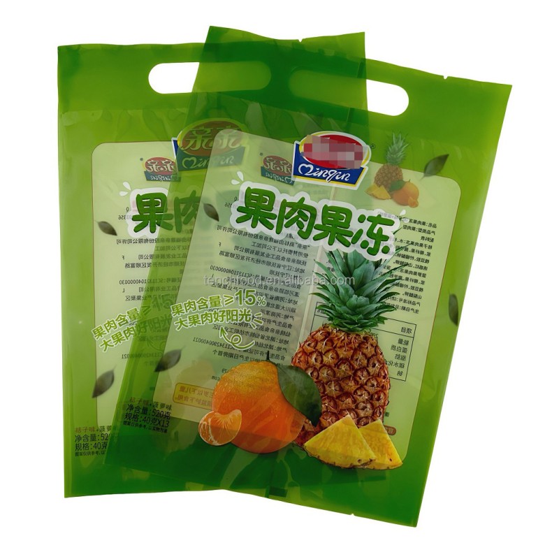 Heat Sealed Custom Printing Toasted Marshmallow Packing Pouch Bags Jelly Marshmallow Food Packaging Plastic Bag