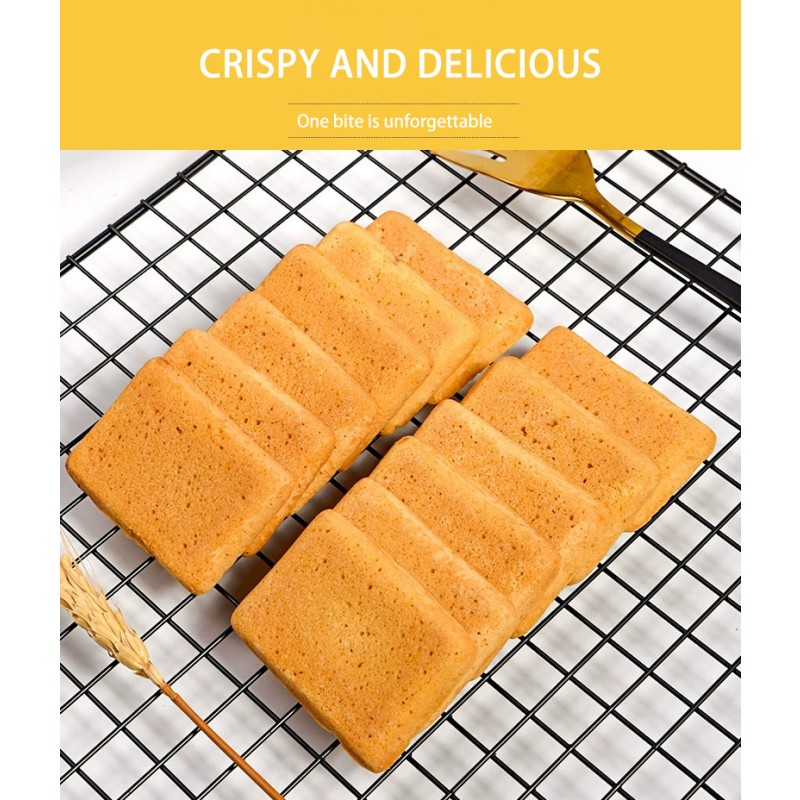 Solid Snack Packaging Dry Baked Cake Whole Box Eggs Fried Cookies for Casual Breakfast and Binge Watching Satisfying Snacks