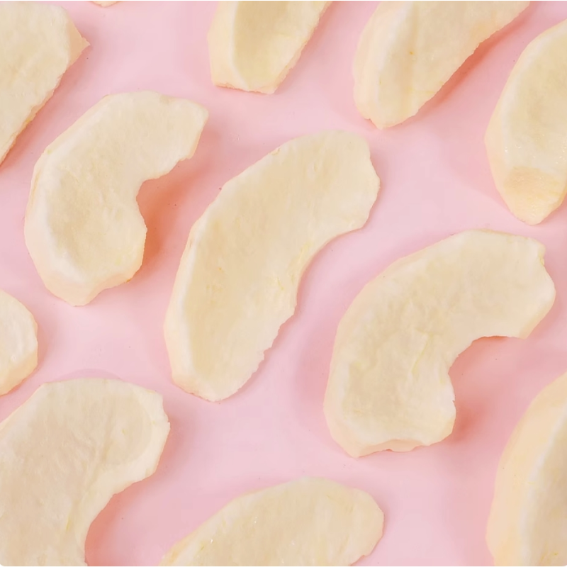 Organic Freeze-Dried Apple Fruit Snack Healthy Nutritious Direct Factory Supply Sweet Taste Bulk Packaging Wholesale FD Apple