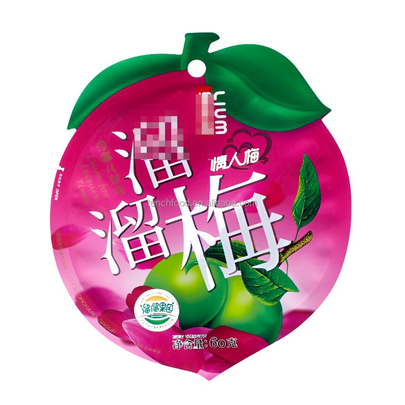 Eco-Friendly Malar Dried Cranberry Packaging Stand-Up Pouch Heat Seal Handle Attractive Design Plastic Food Bag for Baby Food