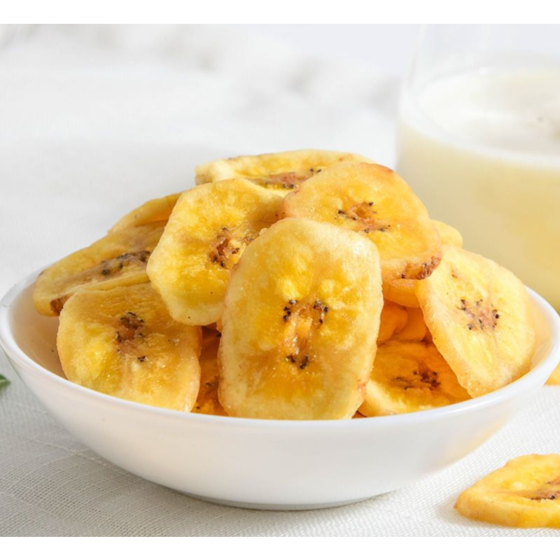 Wholesale Healthy Instant Dried Banana Chips ECO Crunchy Mixed Dried Fruits and Vegetable  Snacks Freeze Fruit Custom