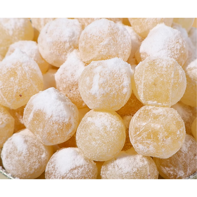 Mint Lemon Flavored Hard Candy GMP Certified VC Mint Candy Refreshing Snack Malaysian Fruity Sweets Halal Tin Can Hard Candy