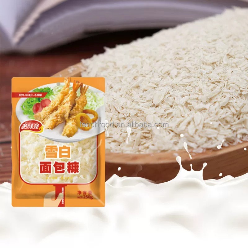 Blended Dried Non-Oily White and Yellow Bread Crumbs for Chicken Deep Frying Tempura Gluten-Free Baking