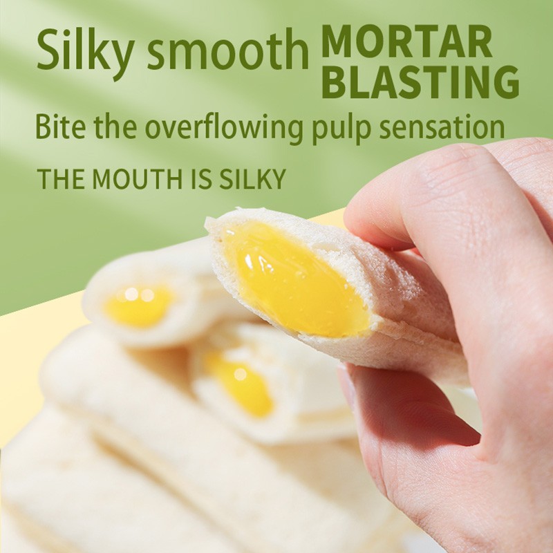 Hot Selling Soft Sweet Lovely Small Bread Pocket  for Breakfast Snacks Bread Pocket with Durian Flavor Filling Sauce