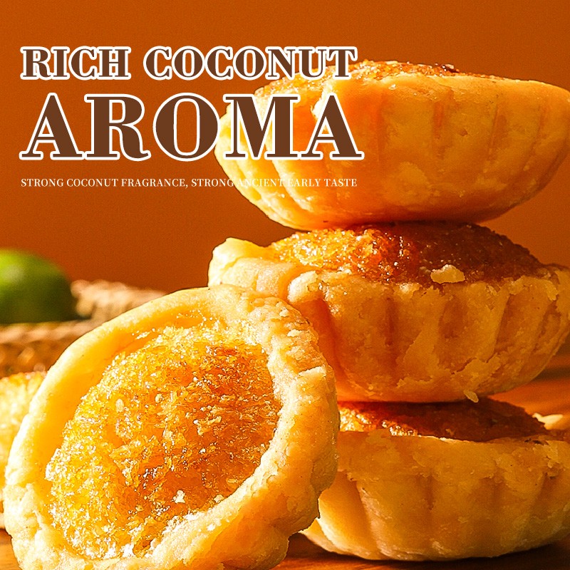 Chinese Traditional Pastry Sweet Coconut Pie Chinese Style Desserts Coconut Cake