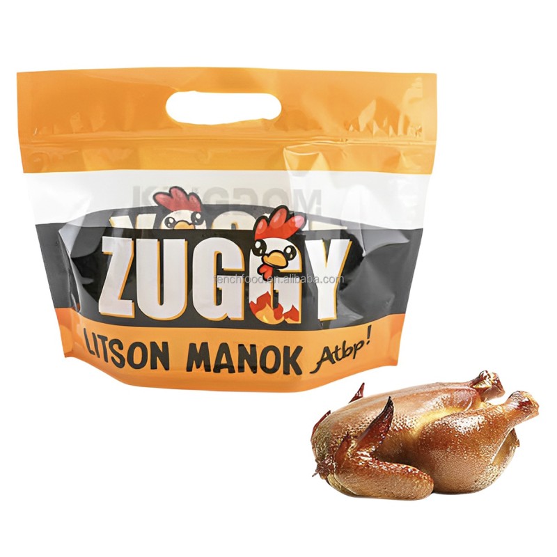 Plastic Vacuum Pack Meat Chicken Food Bags Biodegradable BPA Free Custom Food Packing Vacuum Bag