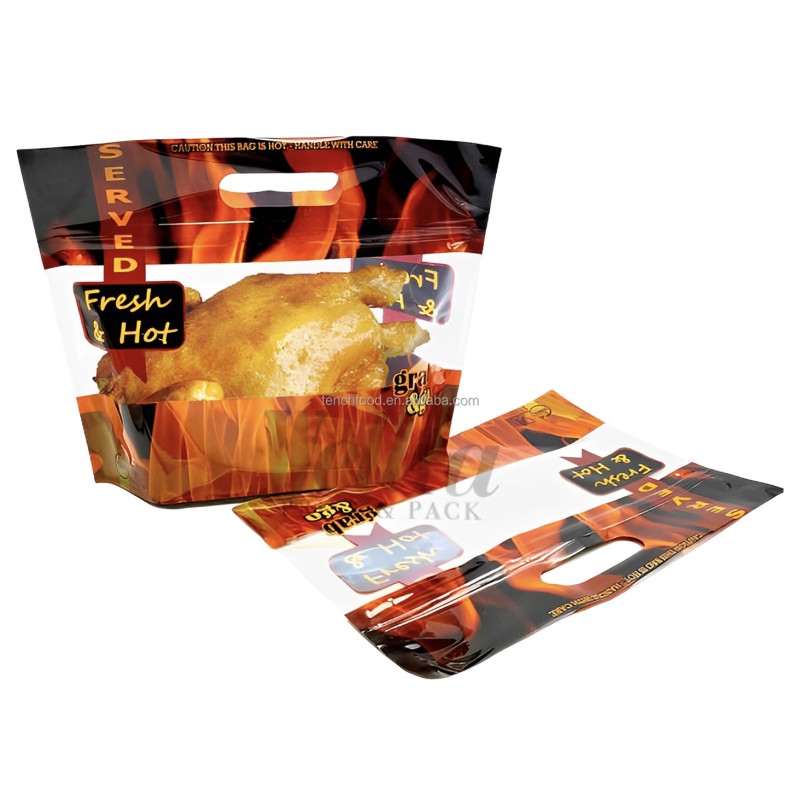 Plastic Vacuum Pack Meat Chicken Food Bags Biodegradable BPA Free Custom Food Packing Vacuum Bag