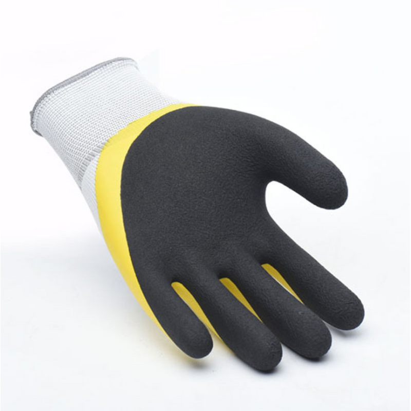 Colorful Nylon Gloves Factory - Anti-Slip Cotton Gloves