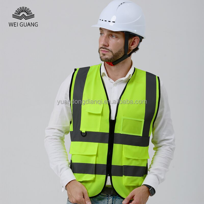 Safety Vest Supplier - Custom Logo & Multi-Pocket Design