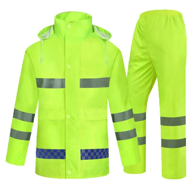 Transparent Raincoat Factory - Long Sleeve Reflective Vest