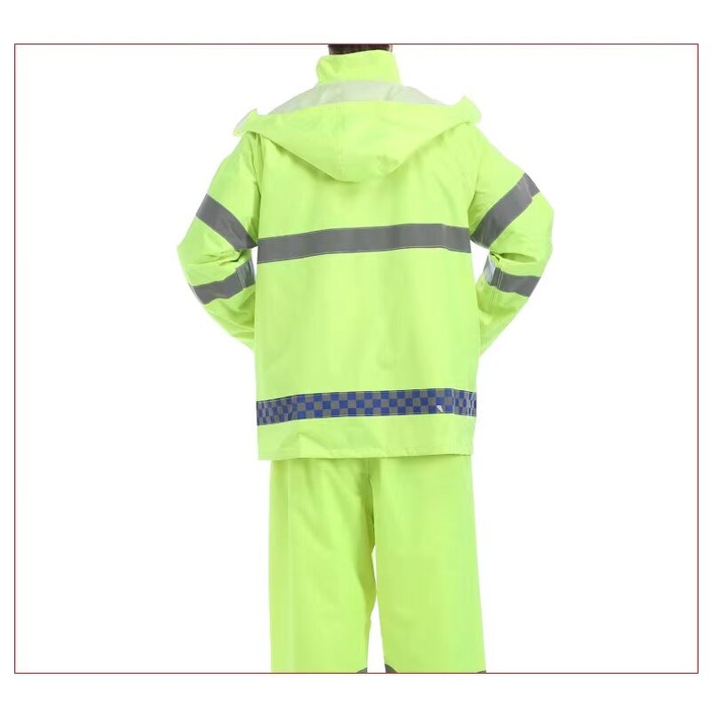 Waterproof Rain Suit Supplier - Polyester Reflective Coat