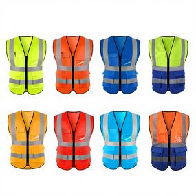 Reflective Safety Vest Manufacturer - Professional with Pockets