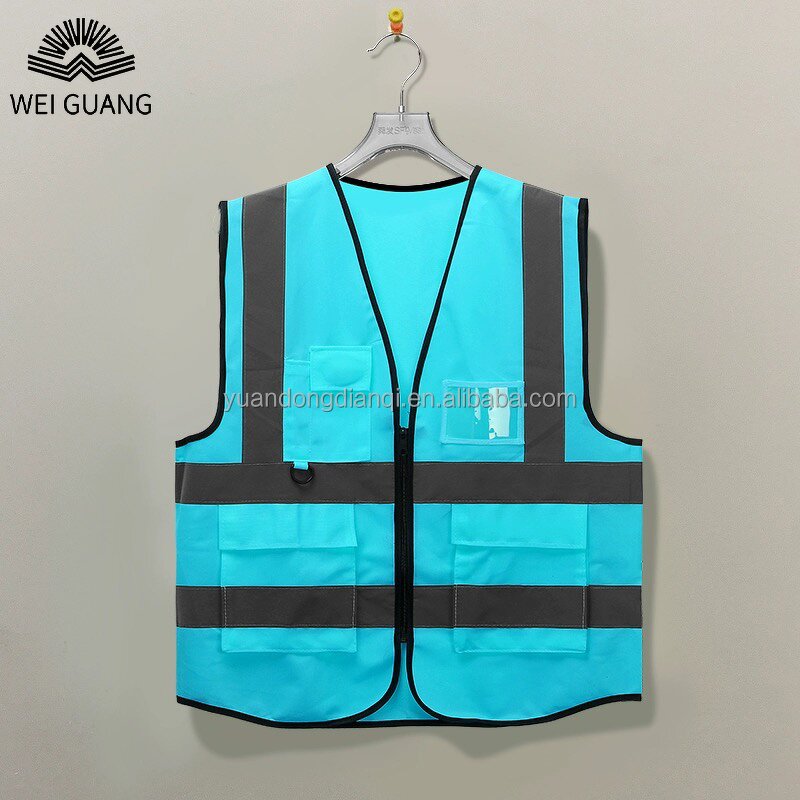 Custom Logo Safety Vest Factory - Vibrant Color Reflective