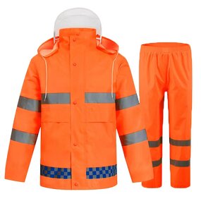 Transparent Raincoat Factory - Long Sleeve Reflective Vest