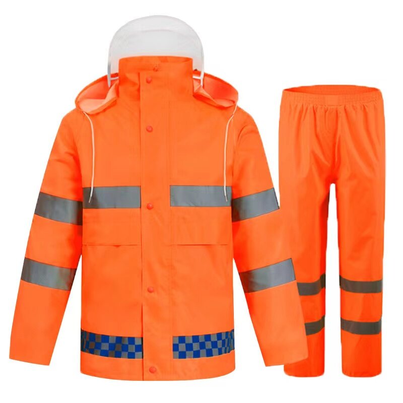 Reflective Rain Suit Factory - Waterproof Oxford Rainsuit