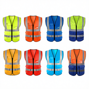 Safety Vest Supplier - Custom Logo & Multi-Pocket Design