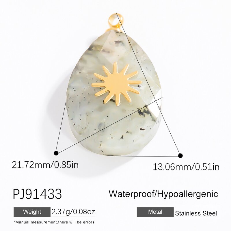 Bracelet Pendant Supplier - Iced Out Gold Charm Pendant