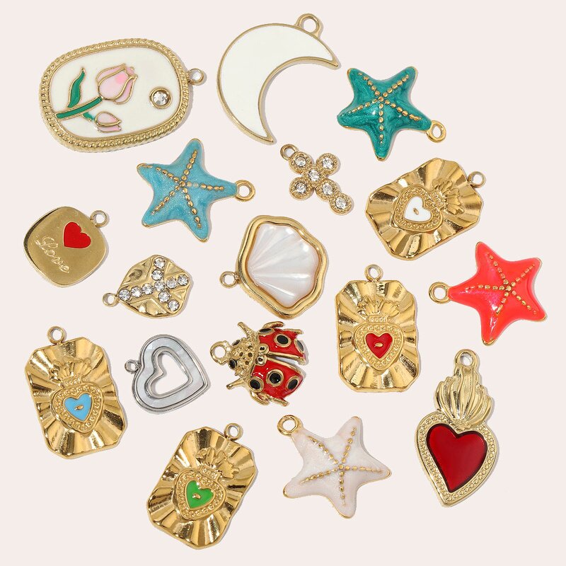 Ocean Pendant Supplier - Shell Pearl DIY Jewelry Charms