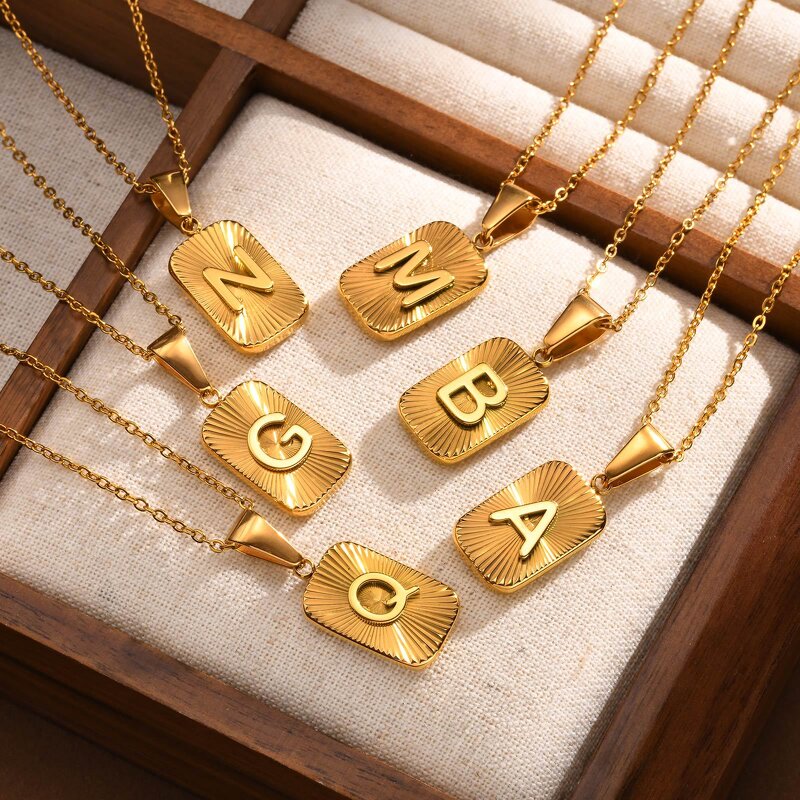 Alphabet Pendant Supplier - DIY Initial Letter Charm