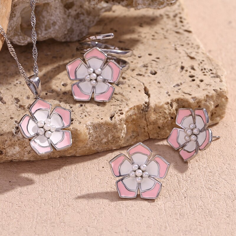 Roman Number Jewelry Set Manufacturer - Diamond Crystal Set