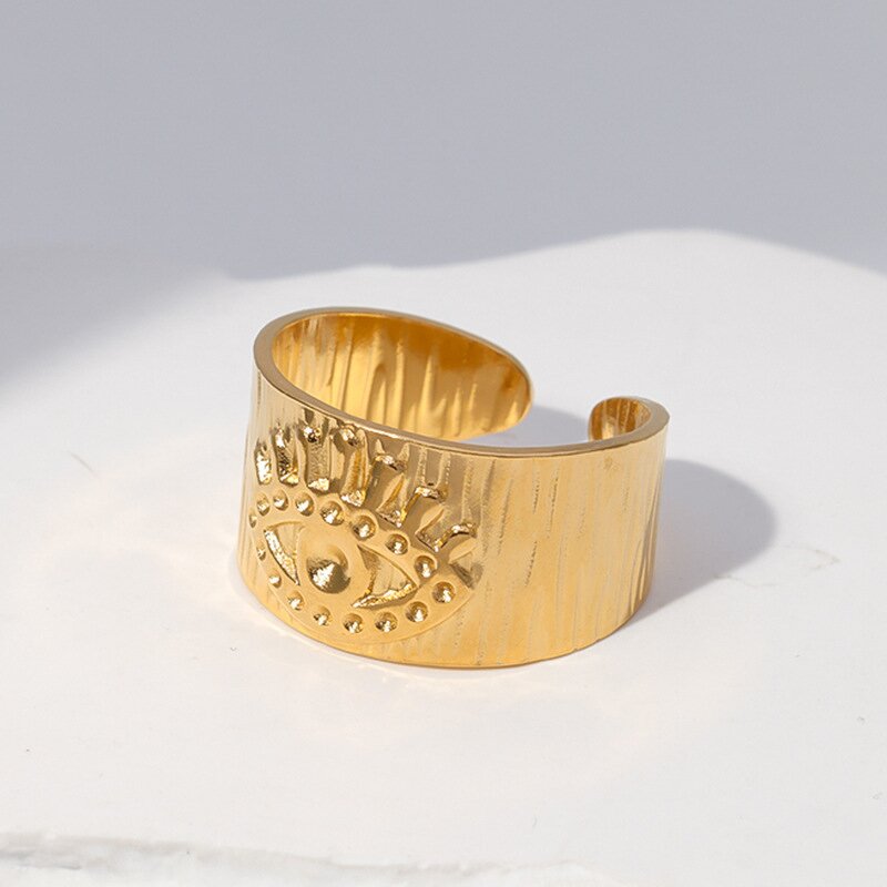 Engagement Ring Manufacturer - Devil Eye Adjustable Ring