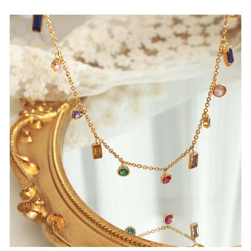 Pearl Jewelry Set Manufacturer - Tiger Eye Bead Chain Set