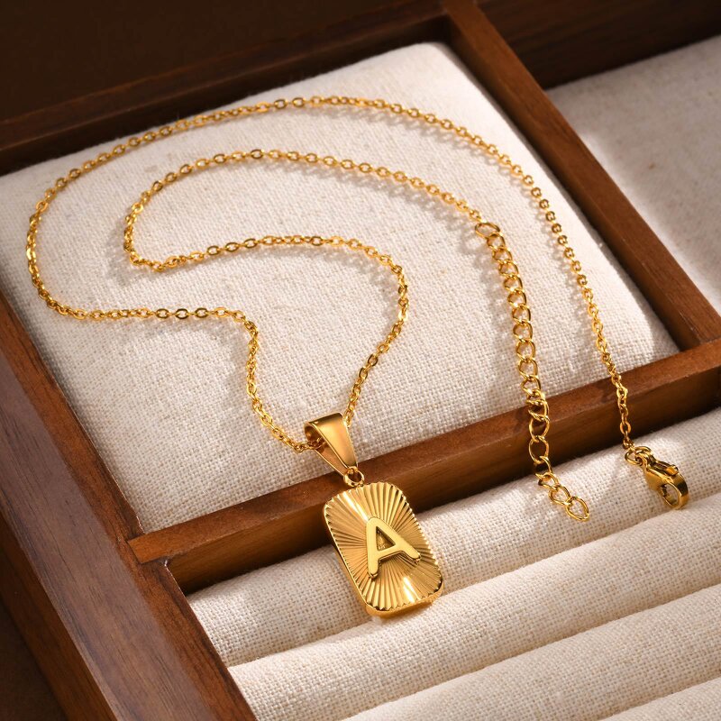 Alphabet Pendant Supplier - DIY Initial Letter Charm