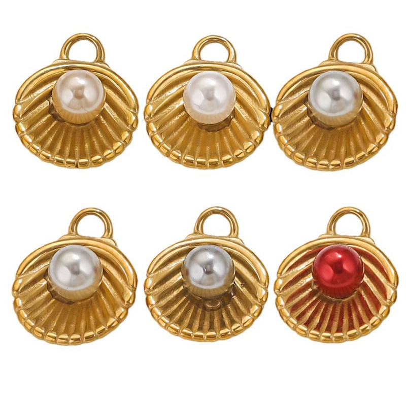 Cartoon Pendant Factory - Shell Fruit Pearl DIY Charms