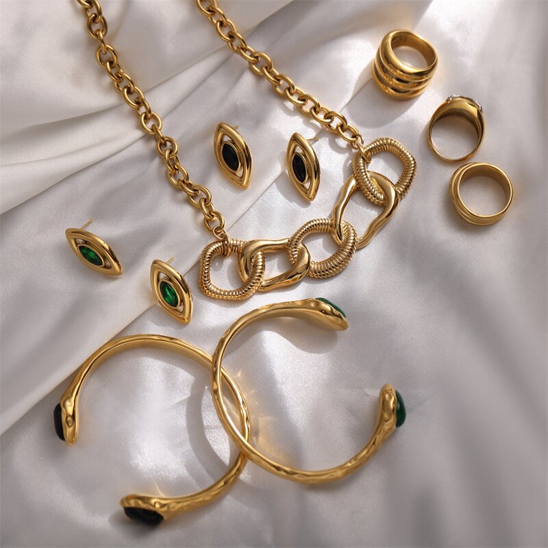 Jewelry Set Factory - Waterproof Anti-tarnish Silver Set