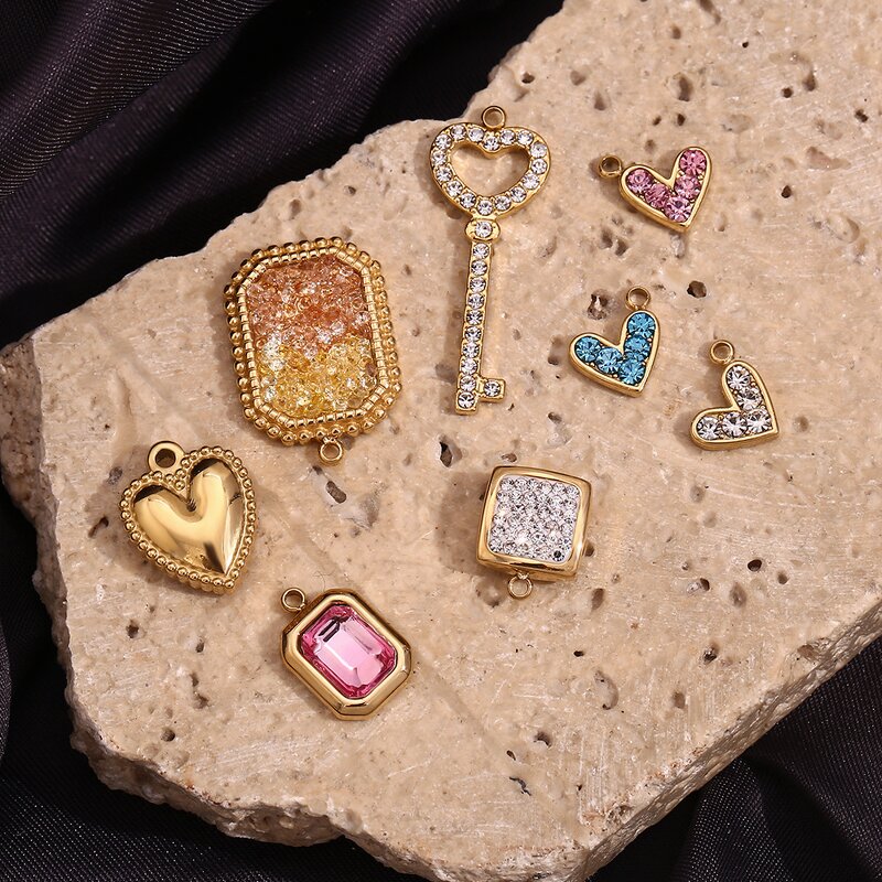 Heart Charm Factory - Custom Love Heart Diamond Pendant