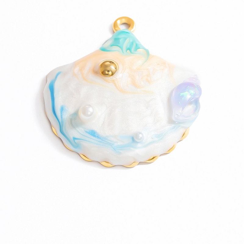 DIY Jewelry Pendant Manufacturer - Gold Plated Pearl Pendants