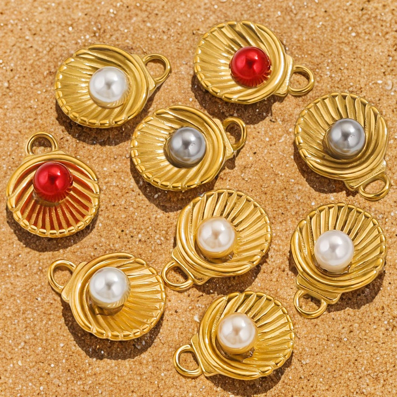 Cartoon Pendant Factory - Shell Fruit Pearl DIY Charms