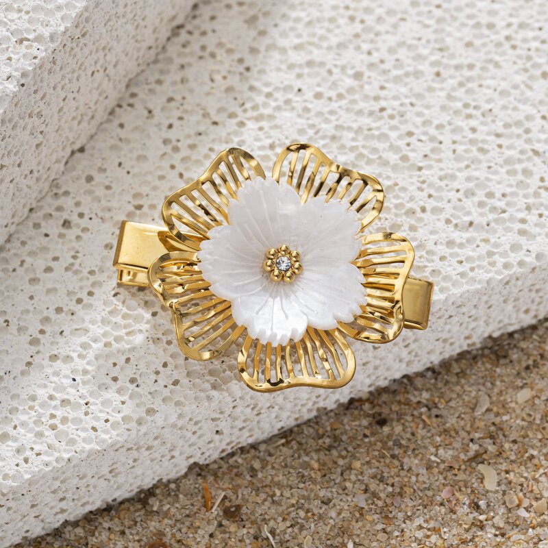 Hair Fork Manufacturer - Flower Design Sticky Hair Fork