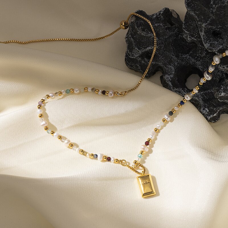 Choker Necklace Supplier - African Turquoise Charm Necklace