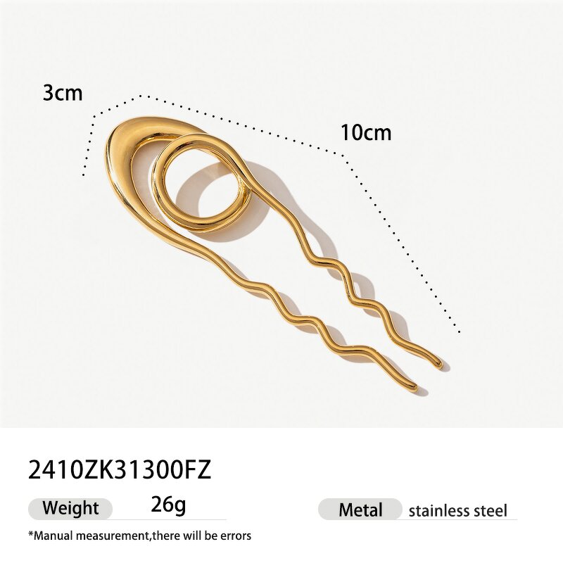 Hair Fork Manufacturer - Glossy Knotted Twisted Hair Fork