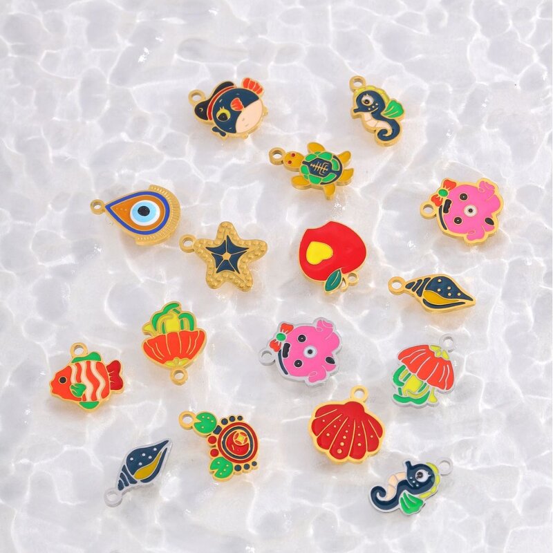 DIY Pendant Manufacturer - Palm Elephant Eye Zircon Pendant