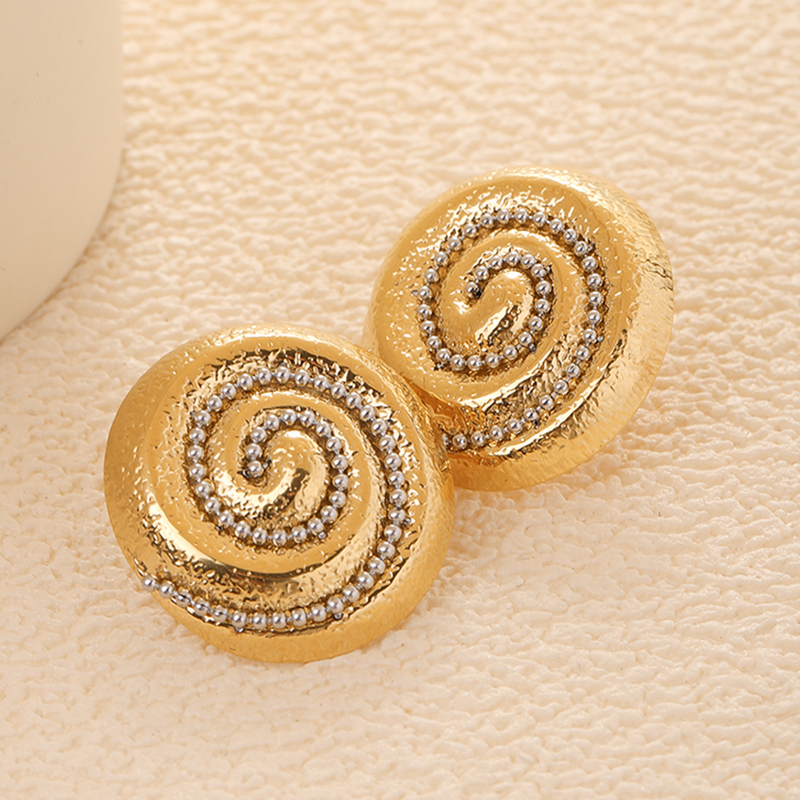 Conch Stud Earrings Factory - Waterproof Summer Jewelry