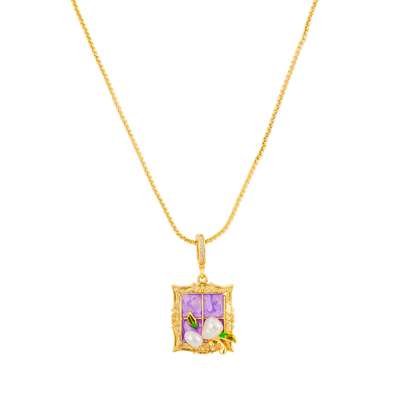 Oil Drip Necklace Supplier - Baroque Freshwater Pearl Necklace