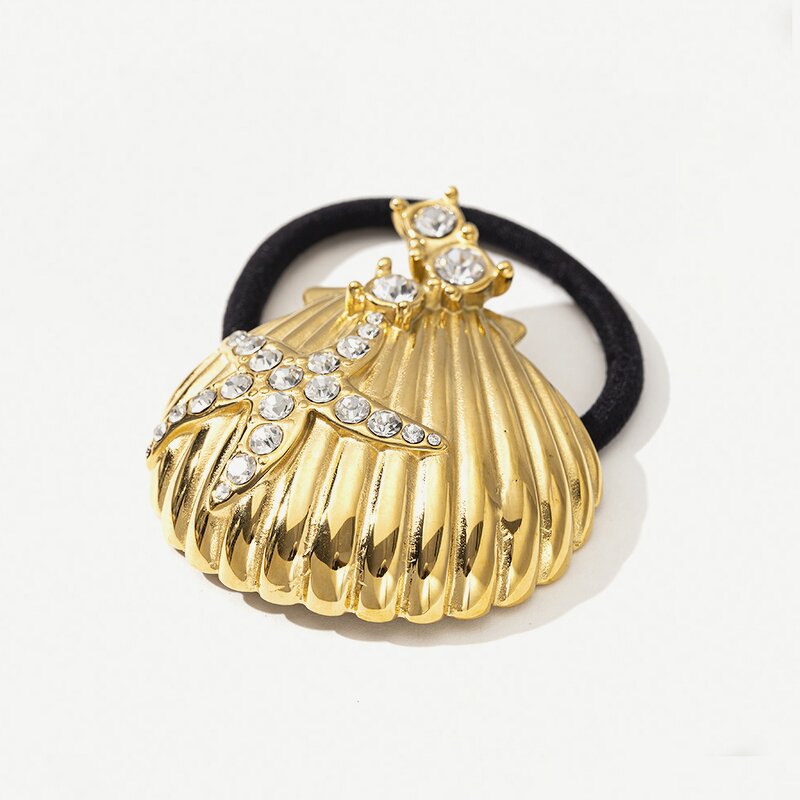 Hair Bands Supplier - Flower Starfish Crystal Hair Bands