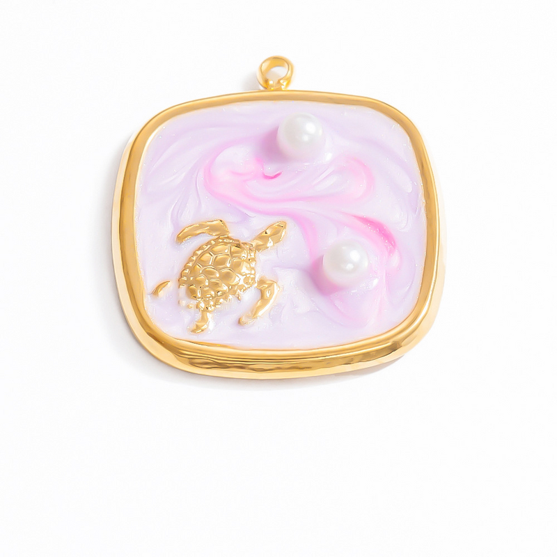 DIY Jewelry Pendant Manufacturer - Gold Plated Pearl Pendants