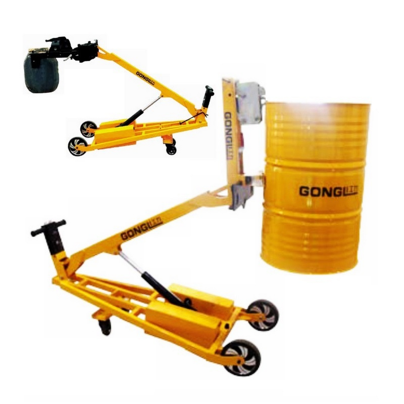 Portable Electric Forklift Supplier - Hydraulic with Curved Arm Multifunctional Small