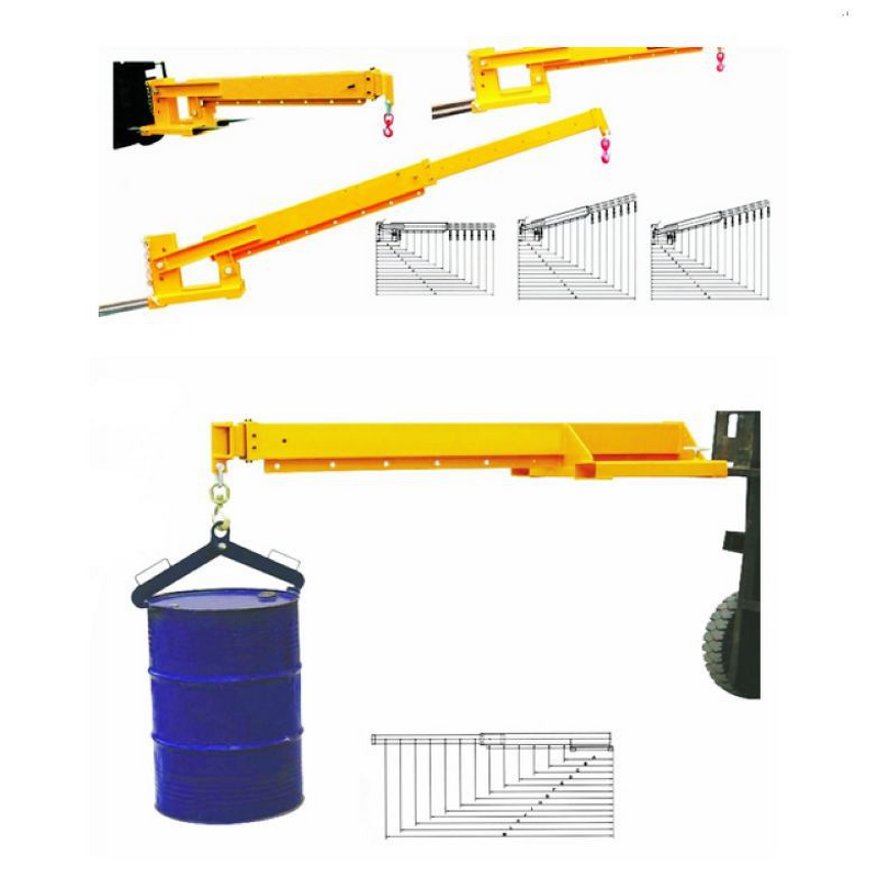 Manual Forklift Factory - Electric Balance with Telescopic Arm Rotating Boom Lift
