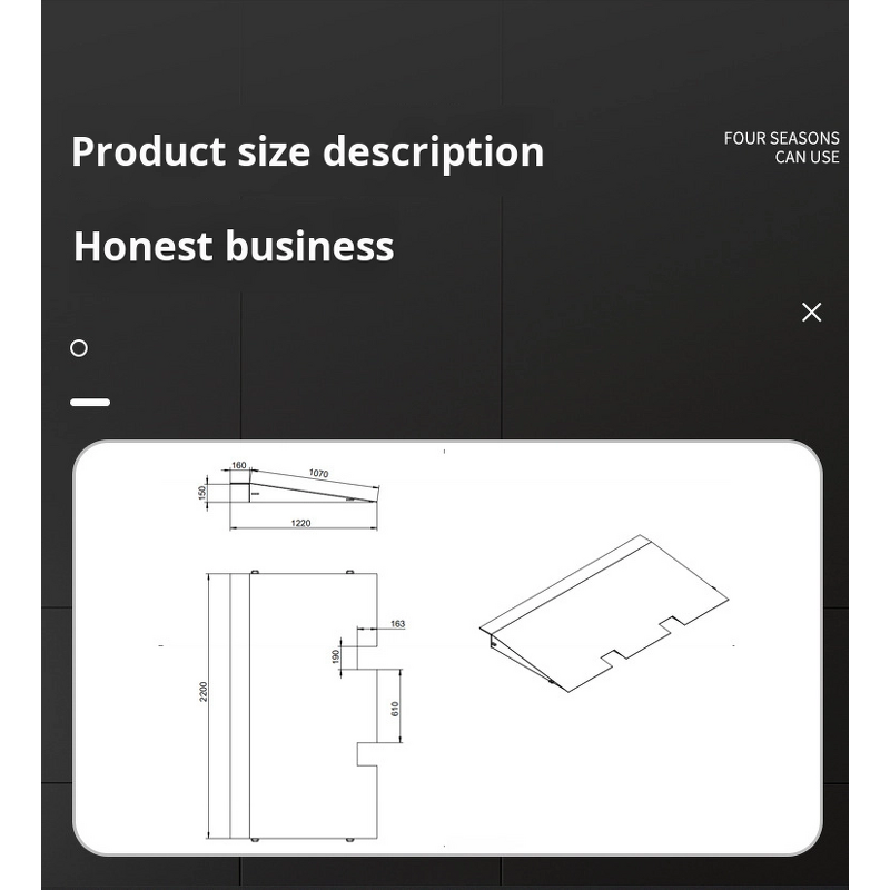 Container Ramp Platform Factory - MINGYI CRN7 Thickened Steel Plate Forklift Connection