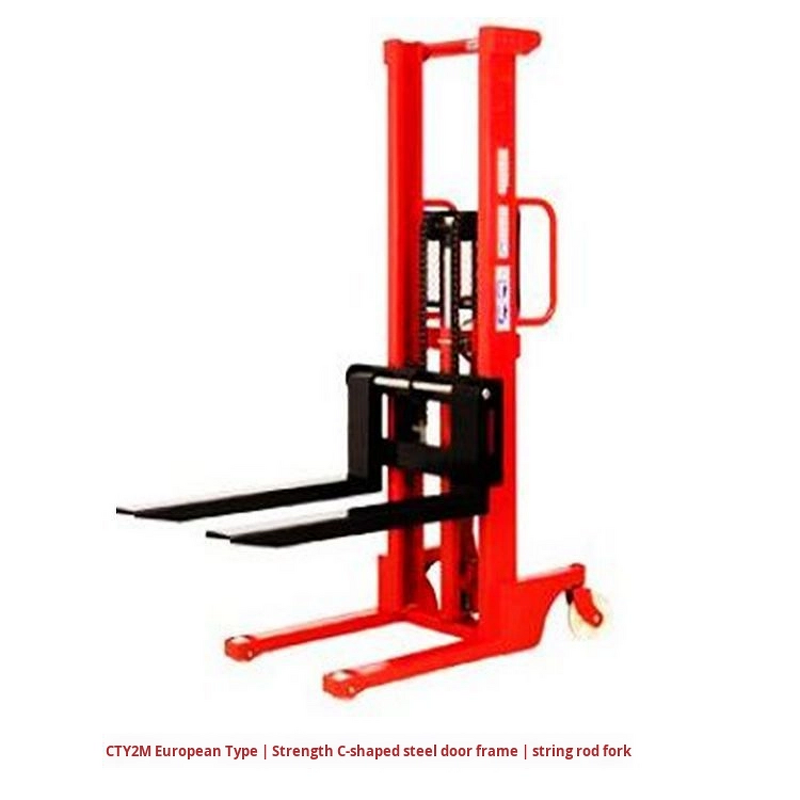 Hydraulic Lift Forklift Factory - European Style 1-2T Lightweight Hand-Push Pallet Truck