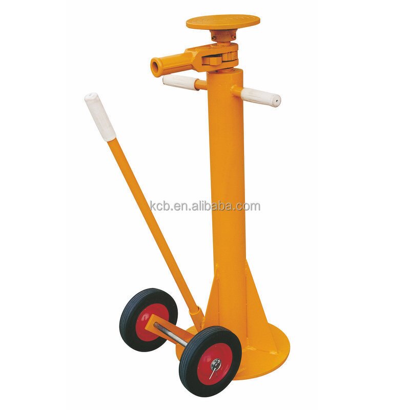 Truck Top Jack Supplier - Steel Container Bracket Hand Cranked Trailer Stabilizing