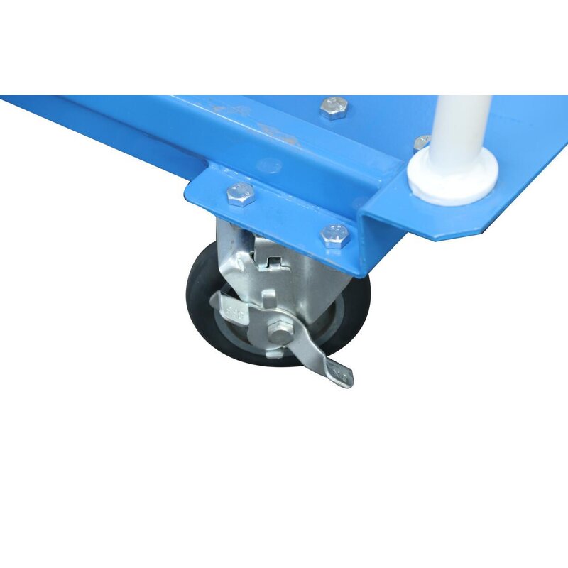 Scissor Platform Cart Factory - Steel Mobile Foot-Operated Manual Hydraulic Lifting