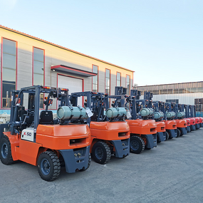 LPG Forklift Supplier - Cross-Border Heli 5T Dual Fuel Internal Combustion Four-Wheel
