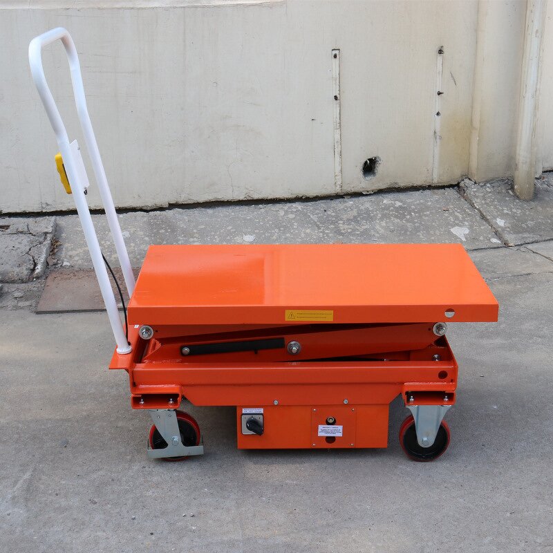 Electric Scissor Cart Supplier - Mobile Hand Push Steel Platform Mold Handling