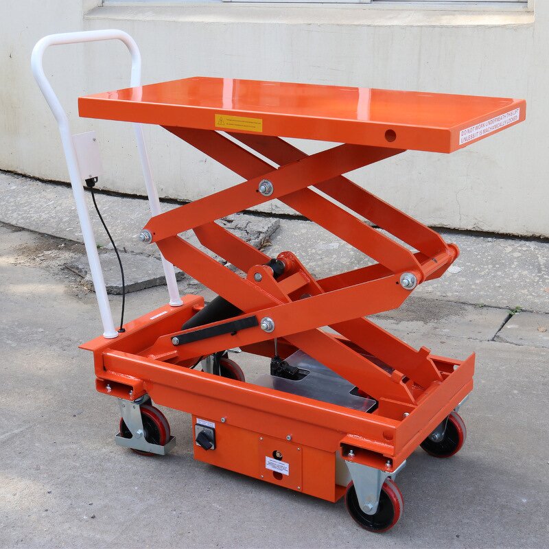 Electric Scissor Cart Supplier - Mobile Hand Push Steel Platform Mold Handling