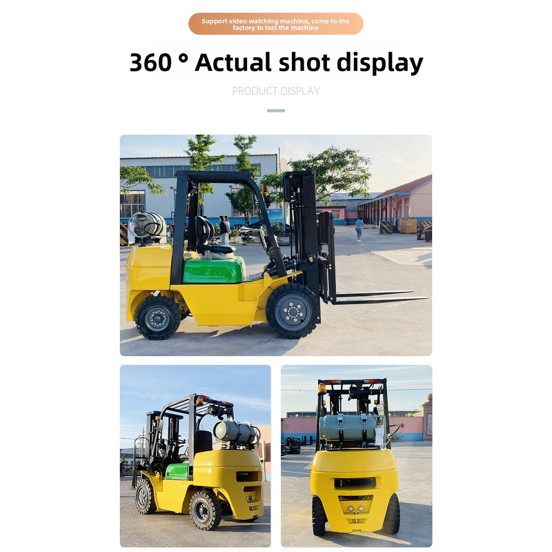 LPG Forklift Supplier - Cross-Border Heli 5T Dual Fuel Internal Combustion Four-Wheel